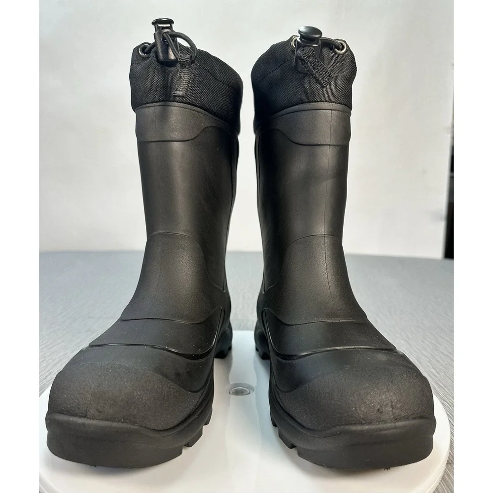Kamik Kids Snobuster1, 3-Season Insulated‎ Waterproof Boots,Black, Size 4